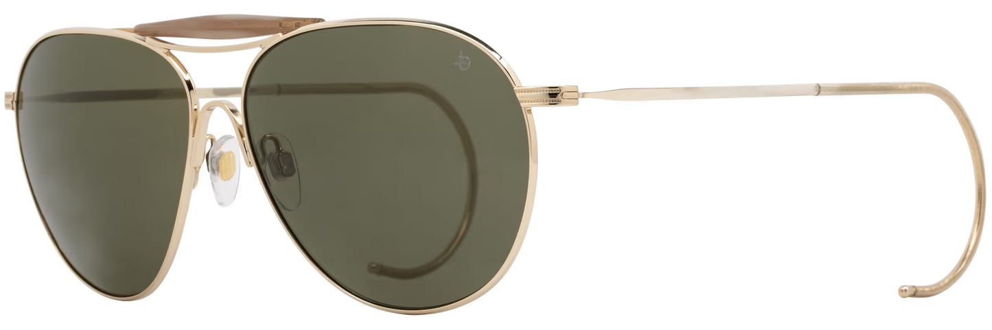American Optical - Hazemaster Gold Green Nylon