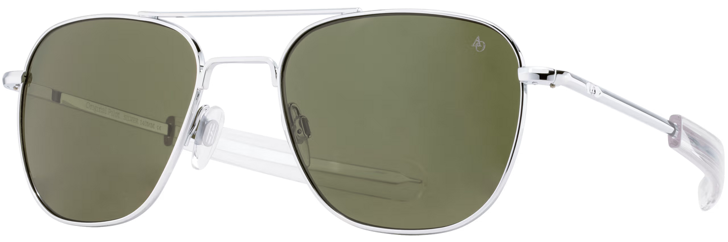 American Optical - Original Pilot M Silver Gray Glass