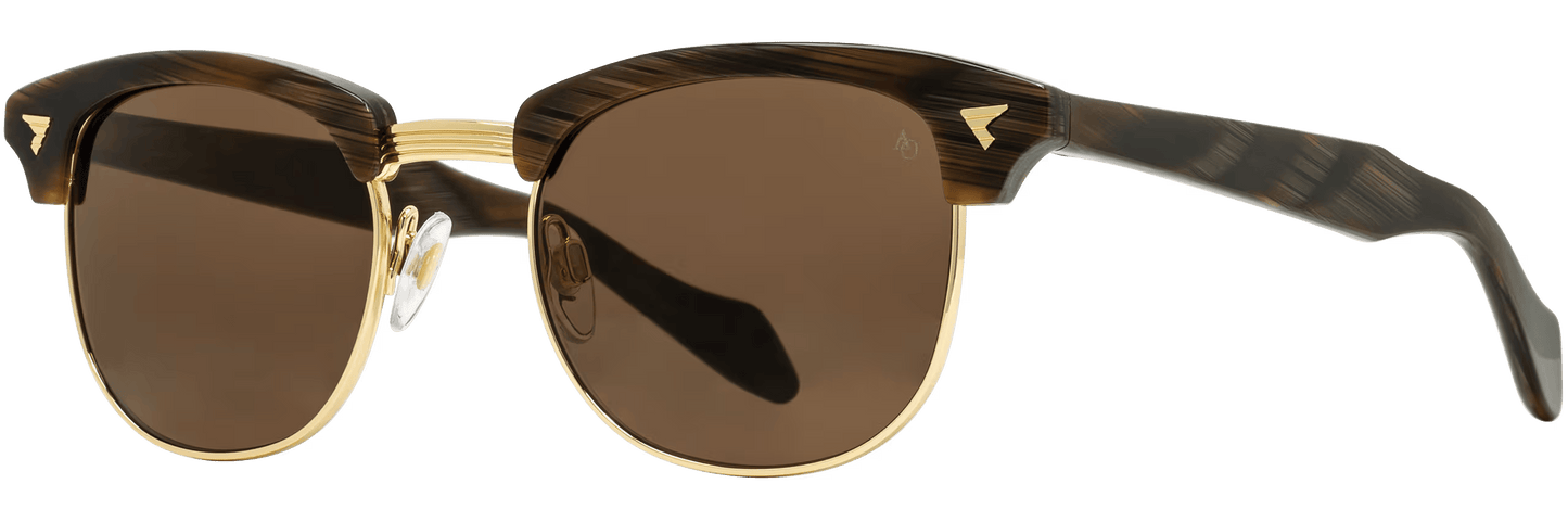 American Optical - Sirmont S/M Chocolate Gold St Brown Nylon