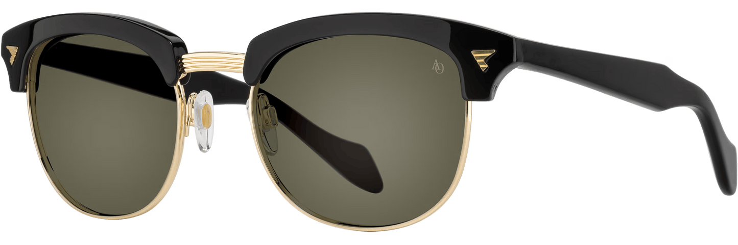 American Optical - Sirmont S/M Black Gold St Green Nylon